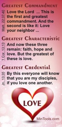 Christ-like Love is the Greatest