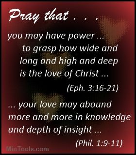 Love Empowered Communication Takes Prayer