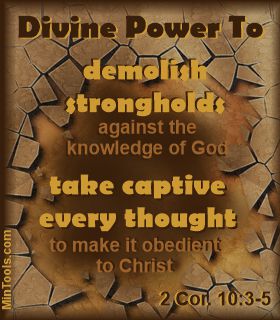 Power to Demolish Strongholds That Keep Us from Being Good Listeners