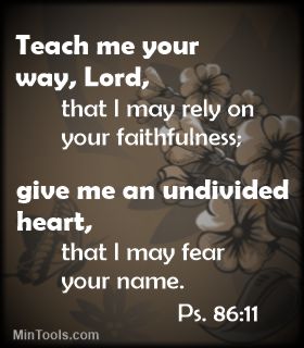Rely on Name of the Lord in Organizational Efforts