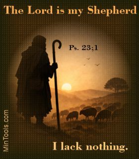 Lack Nothing with Lord as Shepherd