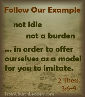 An Example in Time Management, Not Idle